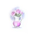 Bild 2 von Art Impressions Stempelgummi Watercolor Rose Set