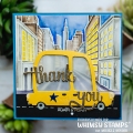 Bild 13 von Whimsy Stamps Rubber Cling Stamp  - City Street Background Gummistempel  Straße