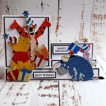 Bild 6 von Disney Winnie The Pooh A6 Crystal Art Stamp - Eeyore - Clear Stamps I-A