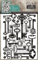 COOSA Crafts Embossing Folder Keys - Prägefolder Schlüssel