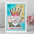 Bild 3 von Woodware Clear Stamp Singles Cake Gnome - Kuchen Gnom