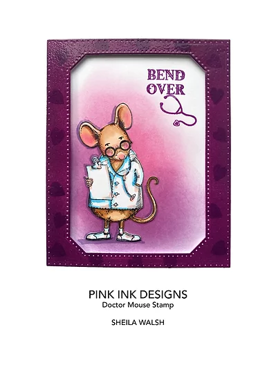 Bild 2 von Pink Ink Designs - Stempel Doctor Mouse (Doktor Maus)
