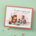 Bild 3 von Spellbinders Sew Sweet  Cling Rubber Stamp Set - House Mouse Stempelgummi