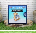 Bild 2 von Lawn Fawn Lawn  cuts +  Stencils - reveal wheel little snow globe: bear add-on set