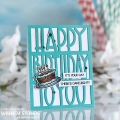 Bild 16 von Whimsy Stamps Die Stanze  - Happy Birthday Coverplate Die