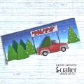 Bild 5 von Stanzschablone Die i-crafter Cut - Box Pops, Holiday Truck Add-on, Weihnachten Auto