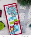 Bild 4 von Whimsy Stamps Clear Stamps - Dragon Christmas Cheer Drachen Weihnachten