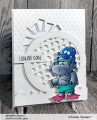 Bild 7 von Whimsy Stamps Clear Stamps - Hippo Beach Fun Nilpferd