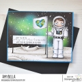 Bild 2 von Gummistempel Stamping Bella Cling Stamp ODDBALL ASTRONAUT 