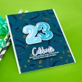 Bild 2 von Simon Hurley Number Balloons Cling Stamps  - Ziffern