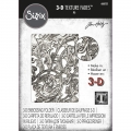 Sizzix 3-D Texture Fades Embossing Folder by Tim Holtz - Prägefolder - Entangled