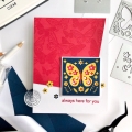 Bild 3 von Hero Arts Cling Stamp - Fluttering Butterflies Bold Prints - Schmetterling