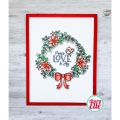 Bild 2 von Avery Elle Clear Stamps - Rustic Wreath - Weihnachtskranz