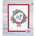 Bild 2 von Avery Elle Clear Stamps - Rustic Wreath - Weihnachtskranz