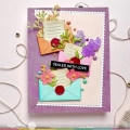 Bild 13 von Waffle Flower Postage Collage Mini Seals Die - Stanzen