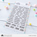 Mama Elephant - Clear Stamps COMIC SAYINGS - Texte