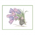 Bild 2 von Spellbinders Bouquet for You Cling Rubber Stamp Set - House Mouse Stempelgummi