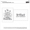 Bild 10 von Lawn Fawn Clear Stamps  - Clearstamp Tiny Birthday Friends