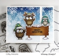 Bild 5 von Whimsy Stamps Clear Stamps - Christmas Hoo