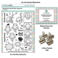 Uchi's Design Animation Clear Stamps  - Flipbook Kit - Monkey - Daumenkino - Affe
