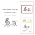 Bild 7 von Spellbinders Healing Thoughts Cling Rubber Stamp Set - House Mouse Stempelgummi