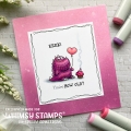 Bild 14 von Whimsy Stamps Clear Stamps - Monster Daze