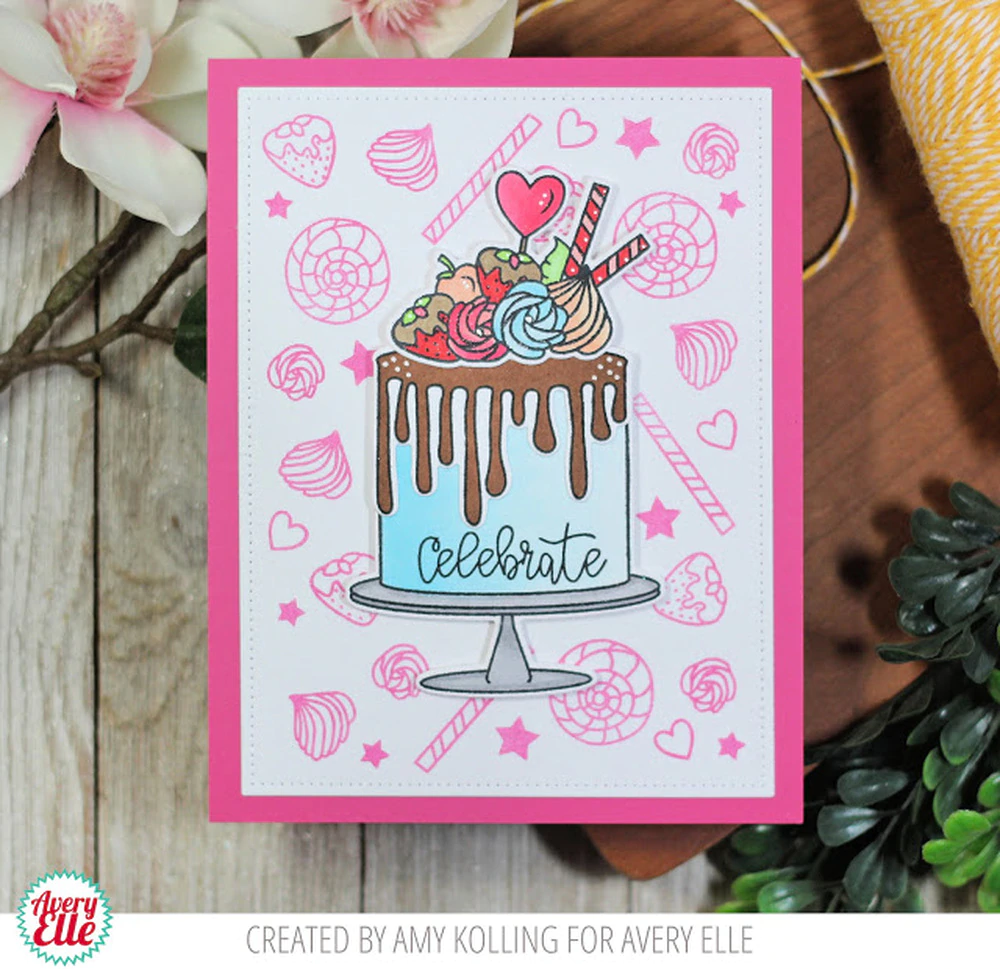 Bild 5 von Avery Elle Clear Stamps - A Cake For All Seasons - Kuchen