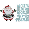Bild 2 von Sizzix Thinlits Die by Tim Holtz - Stanzschablone - Santa Greetings, Colorize