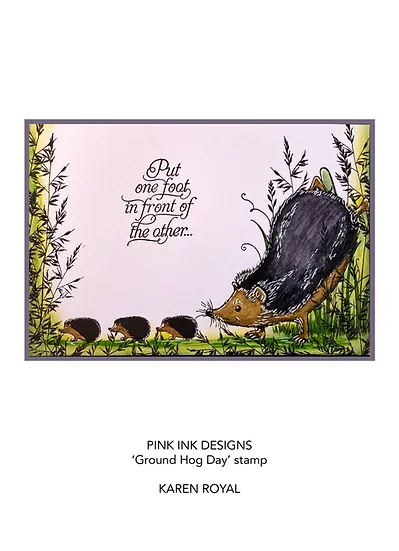 Bild 9 von Pink Ink Designs - Stempel  Ground Hog Day (Igel)