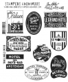 Tim Holtz Stempelgummis Travel Labels