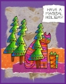 Bild 5 von Stampendous Laurel Burch Holiday Friends Stempel und Stanzschablonen