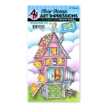 Art Impressions Clear Stamps with dies Hen House Chubbies - Stempelset inkl. Stanzen