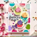 Bild 9 von Waffle Flower Multiple Butterflies Die-n-stencil - Schmetterlinge und Schablone