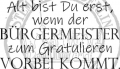 StempelBar Stempelgummi Bürgermeister