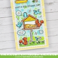 Bild 7 von Lawn Fawn Clear Stamps - backyard bird feeder add-on