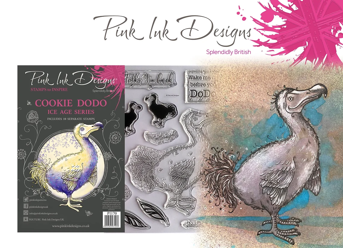 Pink Ink Designs - Stempel Cookie Dodo - Dodo