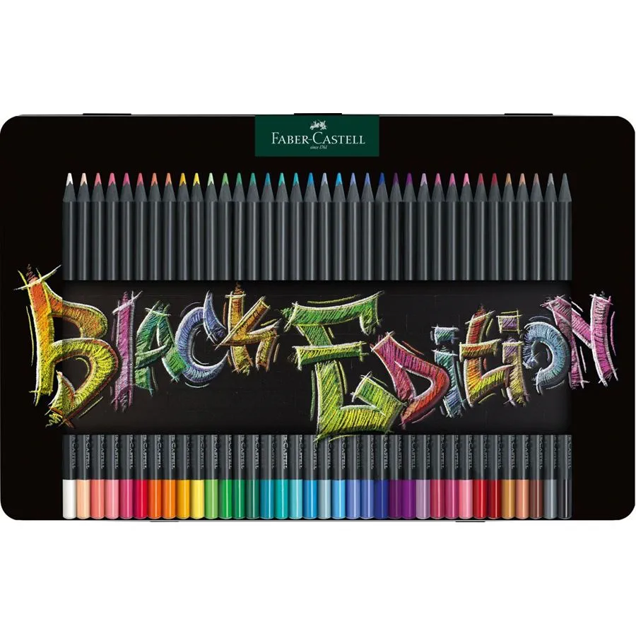 Bild 1 von Faber-Castell - Buntstifte Black Edition 36er Metalletui