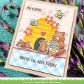 Bild 5 von Lawn Fawn Lawn Stencils - Schablone bee happy background stencils