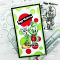 Bild 15 von Whimsy Stamps Die Stanze  -  Mini Slim Swiss Dots Die