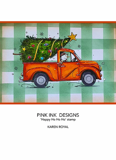 Bild 9 von Pink Ink Designs - Stempel  Happy Ho Ho Ho - Weihnachten Auto