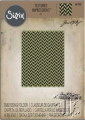 Sizzix Tim Holtz Alterations Prägefolder Texture Fades Herringbone 