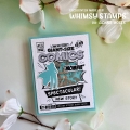 Bild 3 von Stanzschablone Whimsy Stamps Comic Book Page Outline Die
