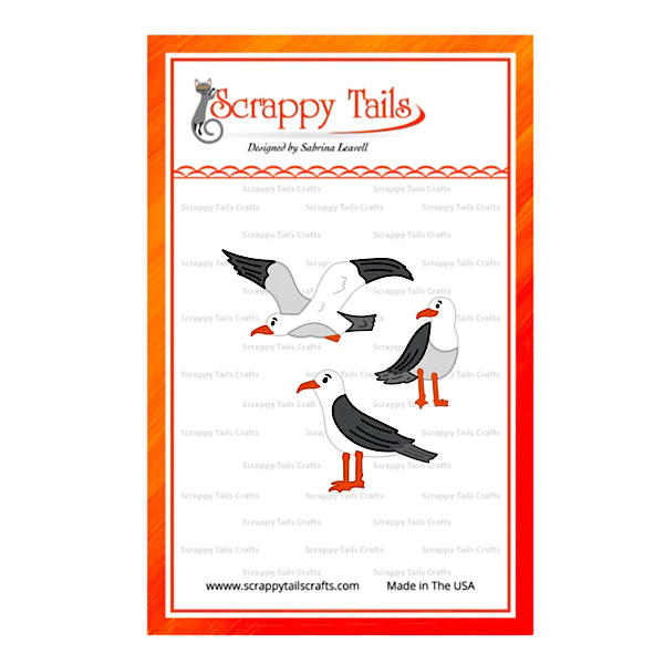 Bild 1 von Scrappy Tails Stanz-Set  - Layering Seagulls