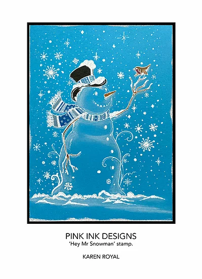 Bild 9 von Pink Ink Designs - Stempel  Hey Mr Snowman - Schneemann