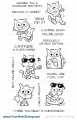 Your Next Stamp Clear Stamp COOL Cats Stamp Set