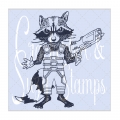 Crackerbox & Suzy Stamps Cling - Gummistempel Rocket Raccoon