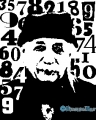 StempelBar Stempelgummi Nummern-Einstein