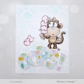 Bild 5 von Whimsy Stamps Clear Stamps  - Monkey Sundae -  Affen Eisbecher