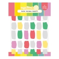 Waffle Flower Paint Strokes Stencil - Pinsel Streifen