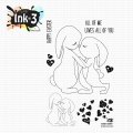  INKON3 Clear Stamp - Honey Bunny
